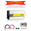 Off Grid 600W Pure Sine Wave Charger